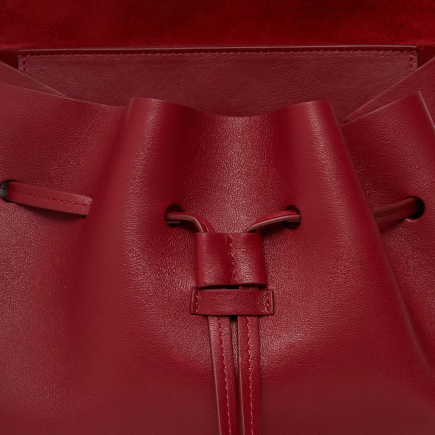 Women's Mansur Gavriel Soft Lady Bucket Bags Red | AU M718LT